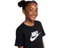 Детская футболка Nike Kids Cropped Futura T-Shirt из мягкого хлопка