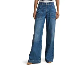 Джинсы Lauren Ralph Lauren с высокой посадкой и широкими штанинами