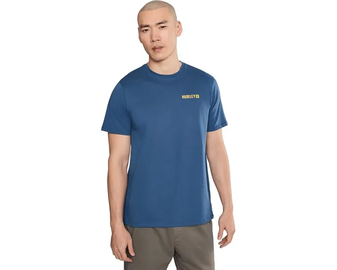 Футболка Hurley Fern Gradient с коротким рукавом и градиентным принтом