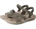 Водостойкие сандалии Skechers Reggae Slim Coffee Run с технологией Stretch Fit и стелькой Memory Foam