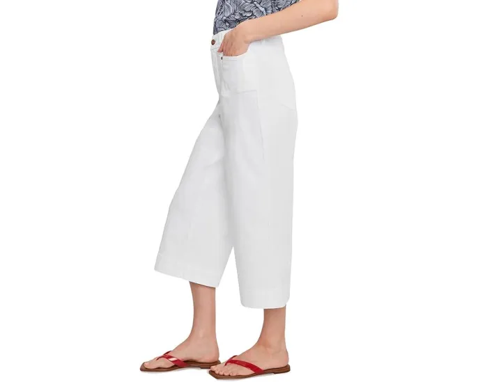 Джинсы-капри NYDJ Brigitte с широкими штанинами