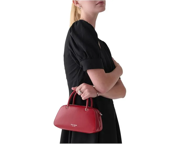Мини-сумка Grace из мелкозернистой кожи от Kate Spade New York
