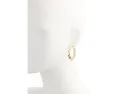 Серьги-кольца Kendra Scott Adriana с фигурным краем в виде ракушки