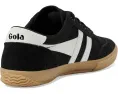 Gola Badminton с верхом из холста и замшевыми накладками