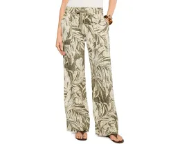 Брюки Lauren Ralph Lauren из льна с принтом пальмовых листьев