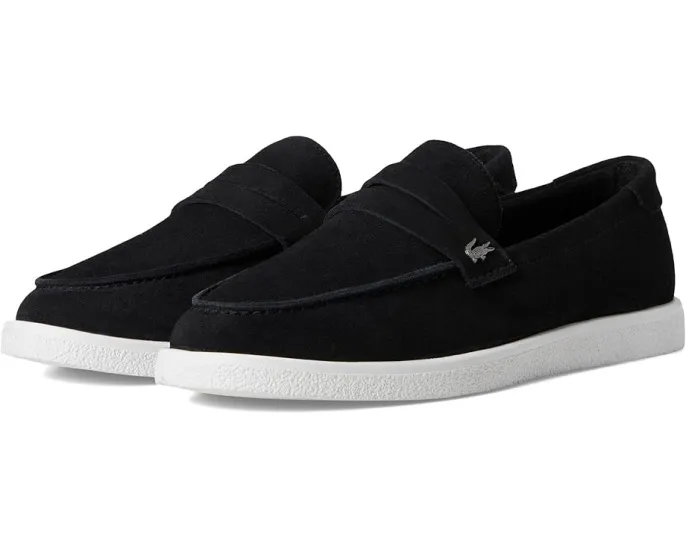 Кроссовки Lacoste Cochet из качественной кожи с круглым носком