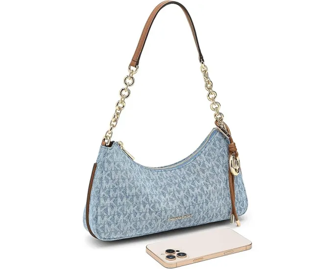 Кожаная сумочка на цепочке Nolita Medium Chain Pouchette MICHAEL Michael Kors