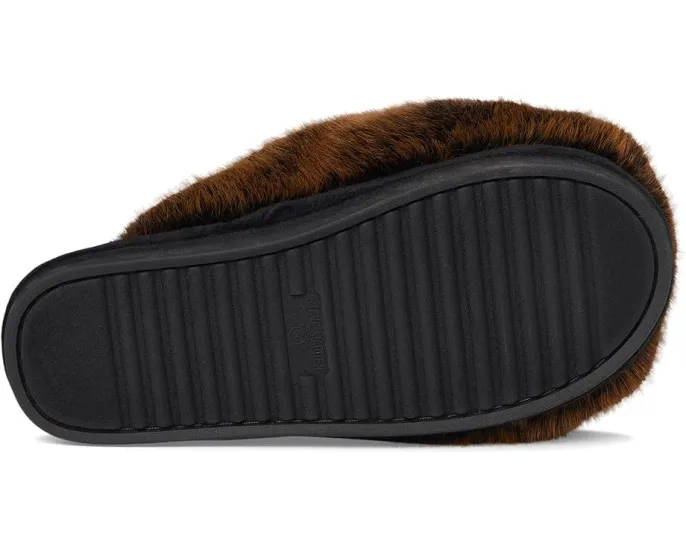 Мюли Steve Madden Poof из искусственного меха с круглым носком