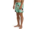 Пляжные шорты Billabong Lineup LB с тропическим принтом и завязками