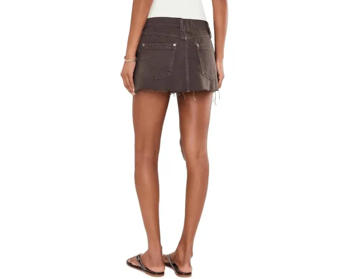 Джинсовая мини-юбка Free People We The Free Lainey с заниженной талией