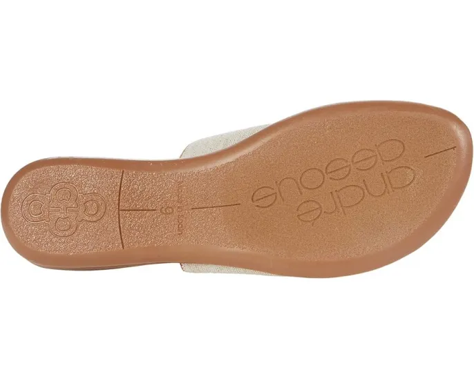 Сандалии Andre Assous Nice с кожаной стелькой и резиновой подошвой