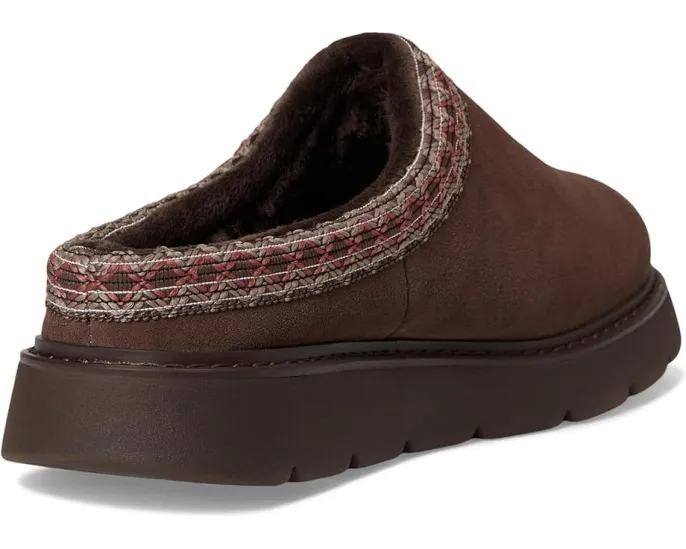 SKECHERS Cozy Up тапочки-клоги с шерстяной подкладкой и стелькой Memory Foam