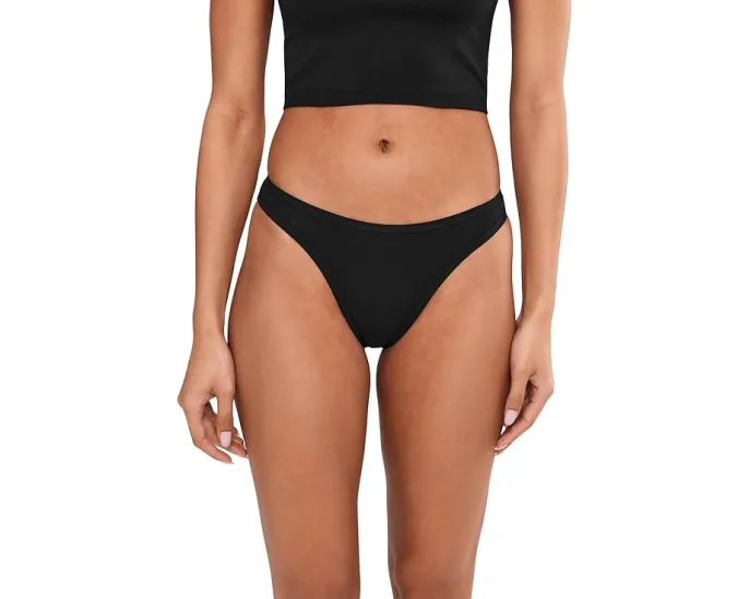 Набор из 5 стрингов PACT Everyday Classic Thong с заниженной посадкой