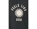 Футболка Feels Like Ugg Tee с принтом Sun Logo Shape и слегка укороченным кроем
