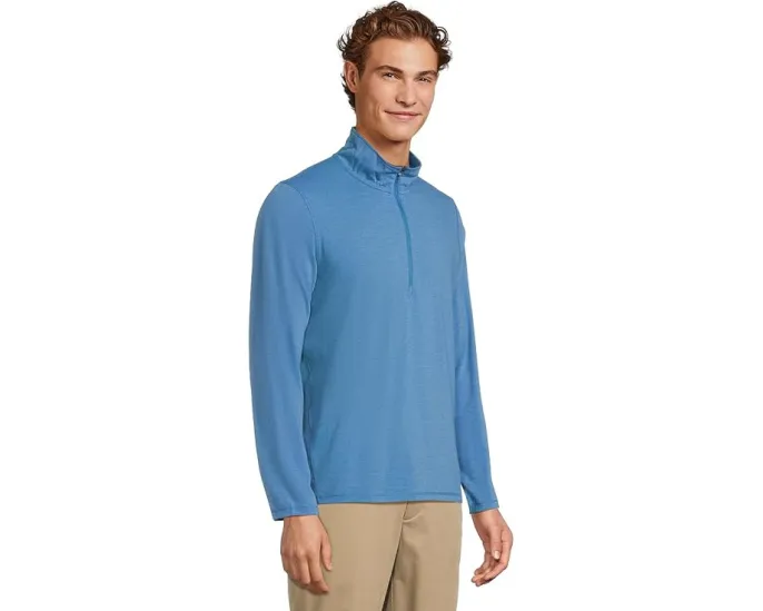 Рубашка L.L.Bean Everyday SunSmart 1/4 Zip с защитой от солнца и молнией на четверть