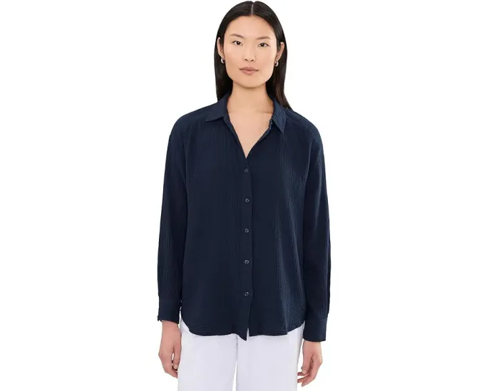Рубашка Ava Gauze Button Down Splendid из легкой марли
