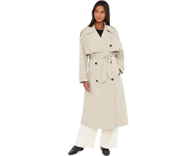 Тренчкот AllSaints Linnie Lib с поясом