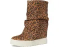 Ботинки GUESS Guinna с джинсовым верхом и клиновидным каблуком