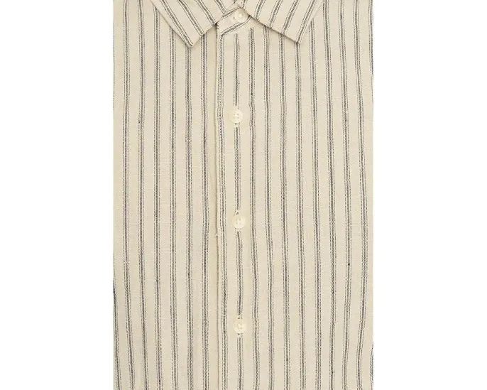 Ballston Stripe Short Sleeve Hemp Shirt