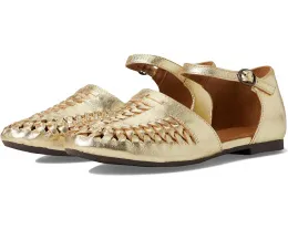 Балетки Seychelles Crimson с плетеным верхом из кожи и регулируемым ремешком