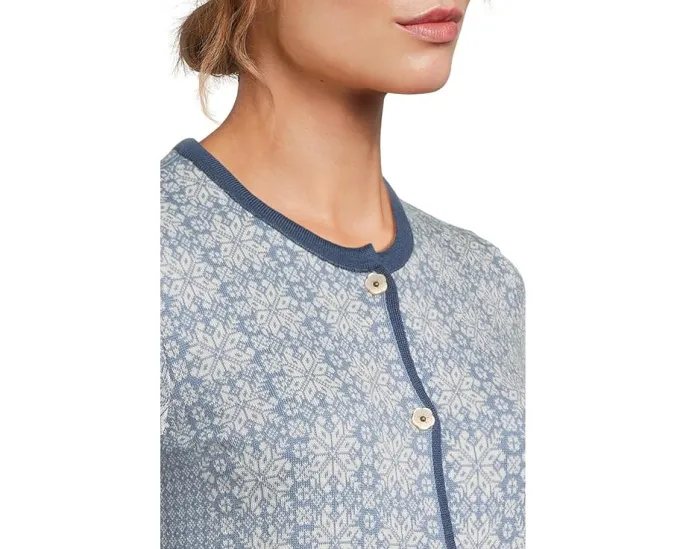 Куртка Othelie Dale of Norway из мериносовой шерсти Blueshadow/Offwhite