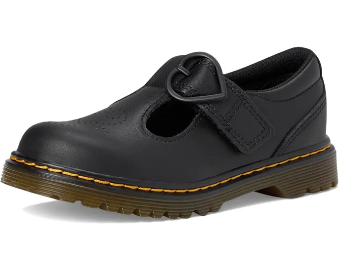 Туфли T-bar Dr. Martens Polley II J для детей с перфорацией