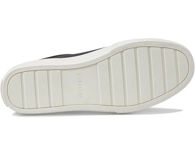 Кроссовки Vince Fulton из кожи с контрастным воротником