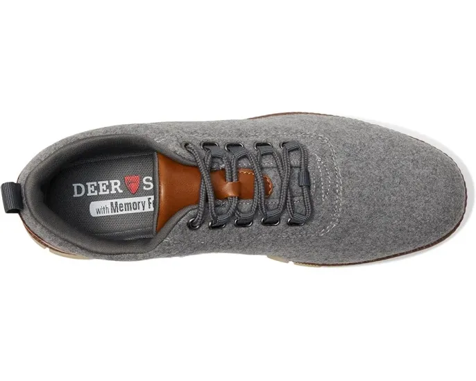 Лоферы Deer Stags Status из текстурированного войлока на резиновой подошве