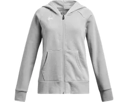 Under Armour детская худи Rival Fleece Full Zip Hoodie с карманами и молнией