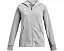 Under Armour детская худи Rival Fleece Full Zip Hoodie с карманами и молнией