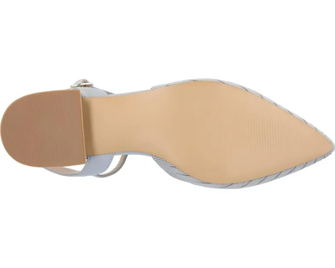 Балетки Ansley Flats с острым носком и регулируемой пряжкой Journee Collection