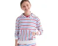 Детская толстовка Dreamcloth Vineyard Vines с капюшоном в полоску