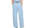 Lightweight Organic Cotton Denim High-Waisted Full Length Trousers