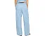 Lightweight Organic Cotton Denim High-Waisted Full Length Trousers