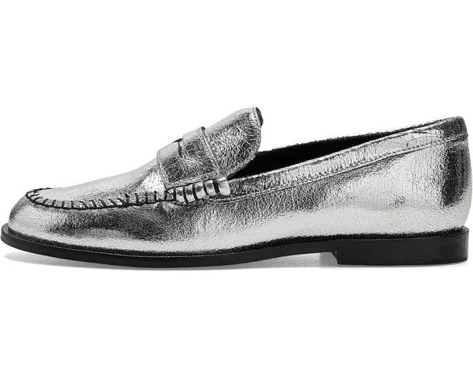 Лоферы Free People Blanket Stitch с контрастной строчкой и прорезиненной подошвой