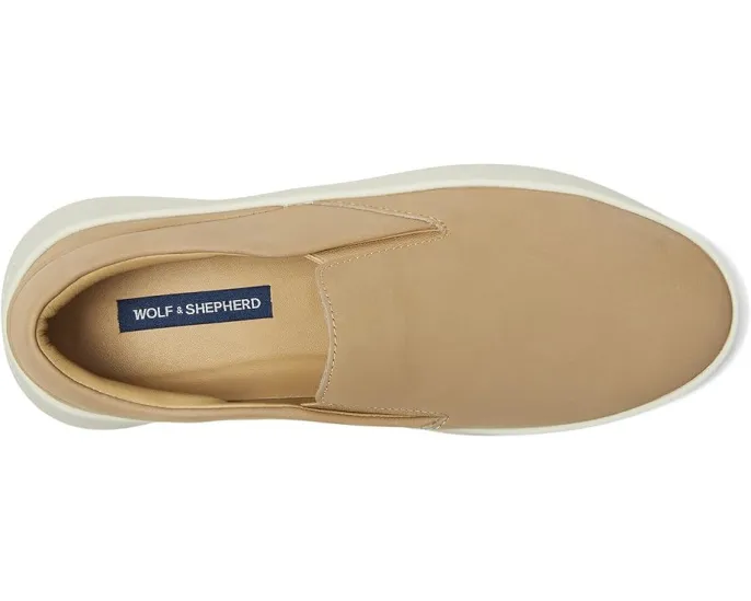 Wolf & Shepherd Слипоны Cruise из премиальной кожи с удобной стелькой