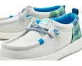 Детские слипоны Hey Dude Kids Wally Funk Prep Plaid с клетчатым верхом и мягкой стелькой