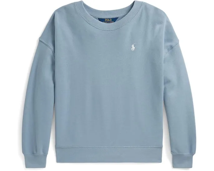 Худи Polo Ralph Lauren Kids из махровой ткани с логотипом для старших детей