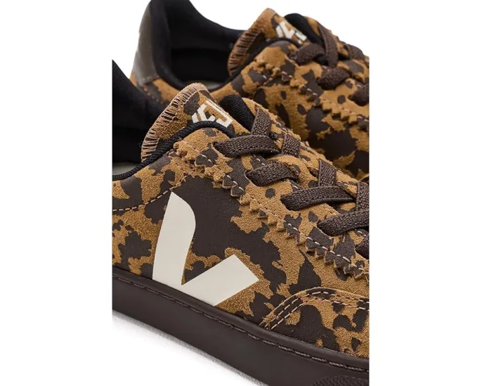 Кроссовки VEJA Small Volley детские с узором из замши
