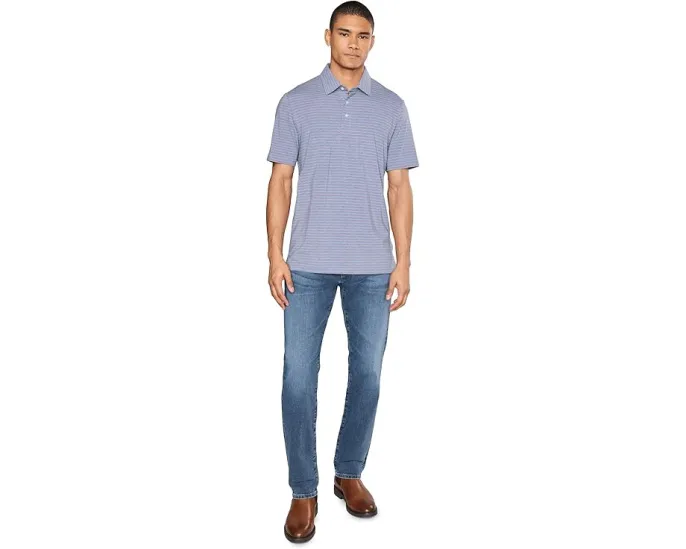 Тонкие прямые джинсы Everett Plateau с двойным стрейчем от AG Jeans