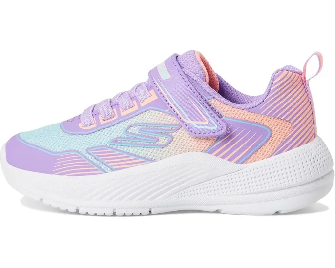 SKECHERS KIDS Microspec Advance Oasis Point детские кроссовки с 3D принтом и застежкой на липучке