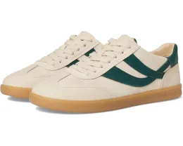 Кроссовки Vince Oasis-W из мягкой кожи и замши с волнообразным дизайном