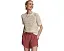 Вязаная кофта Alva Knit от Varley с круглым вырезом и короткими рукавами