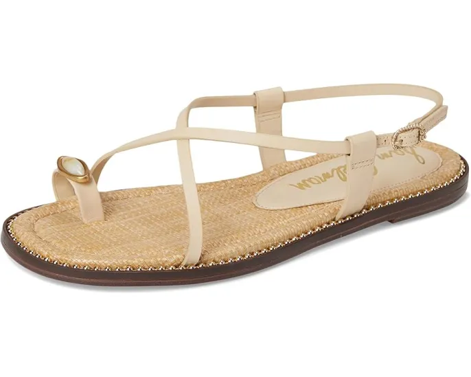 Сандалии Sam Edelman Tenly с ремешками и кольцом на палец на низком каблуке