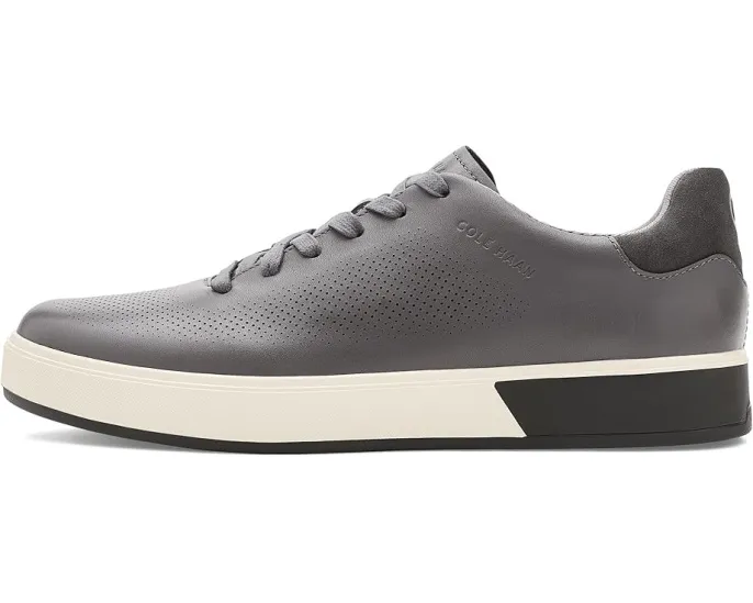 Кожаные кроссовки Cole Haan Grandpro Angleace с круглым носком и резиновой подошвой