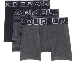 Трусы-боксеры Under Armour для подростков 3 шт с влагоотводящей тканью
