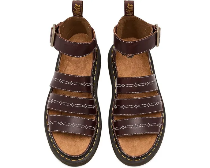 Сандалии Clarissa II Quad Rodeo от Dr. Martens с тремя ремешками