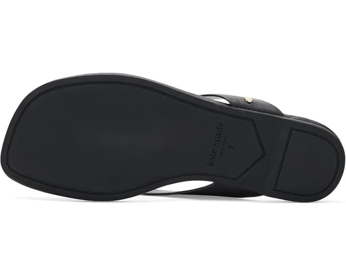 Сланцы Kate Spade New York Sandie из кожи с элегантными ремешками