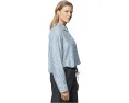 Рубашка Nora Stripe Button-Down в полоску со свободным кроем