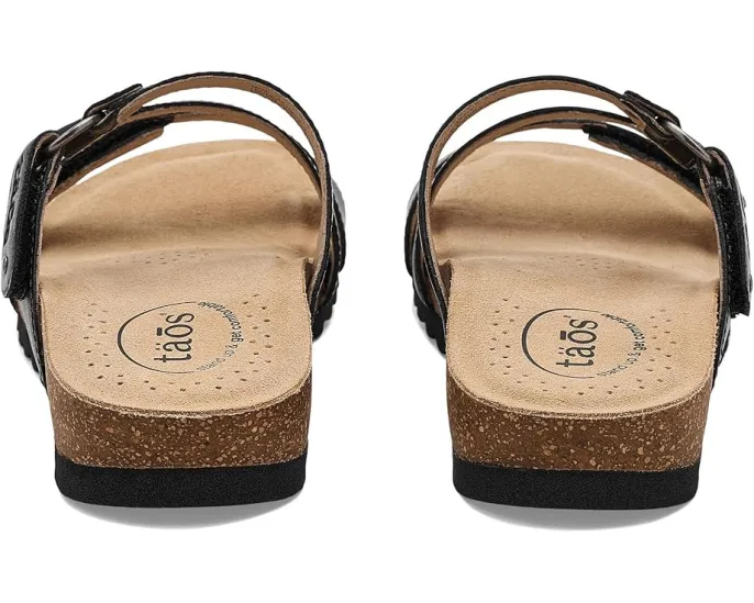 Сандалии Taos Footwear Ringslide с кожаными ремешками и декоративным кольцом